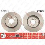 TRW  前制动盘 