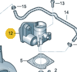 原厂  节气门总成 
