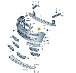 原厂  前保险杠 