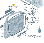 一汽奥迪  前门壳左 