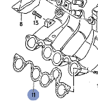原厂  进气歧管垫 