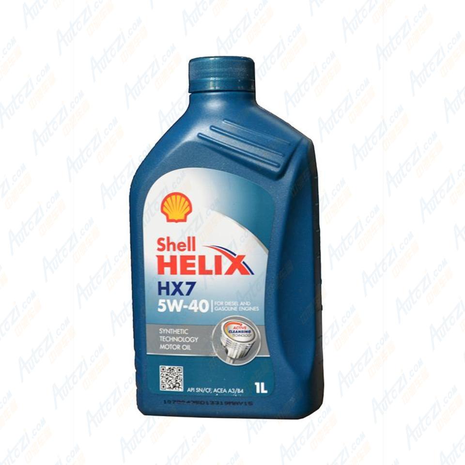 壳牌 欧版蓝壳喜力半合成sn原装进口润滑油 hx7 5w-40 1l/瓶12瓶/箱